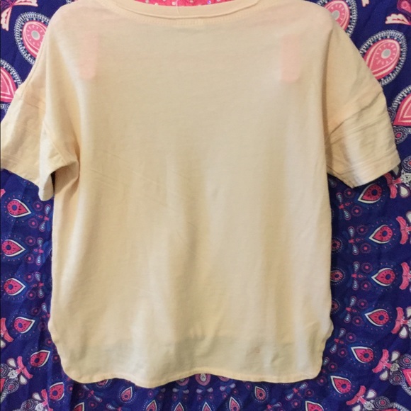 Zara Girls Pink Butterfly Patch Shirt - Picture 2 of 3